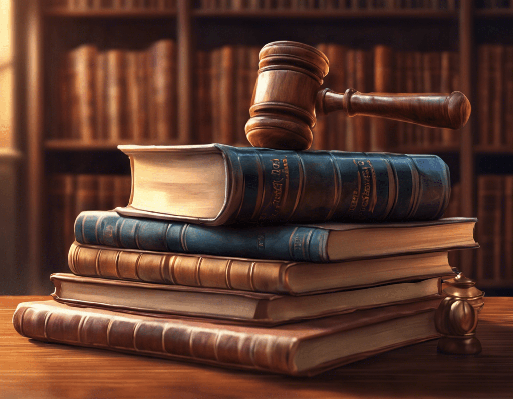 stopka_yuridicheskikh_knig_s_molotkom_sverkhu_na_derevyannom_stole_v_biblioteke stopka_yuridicheskikh_knig_s_molotkom_sverkhu_na_derevyannom_stole_v_biblioteke